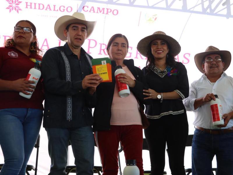 SADERH: Alfajayucan recibe apoyos para fortalecer el campo&nbsp;hidalguense
